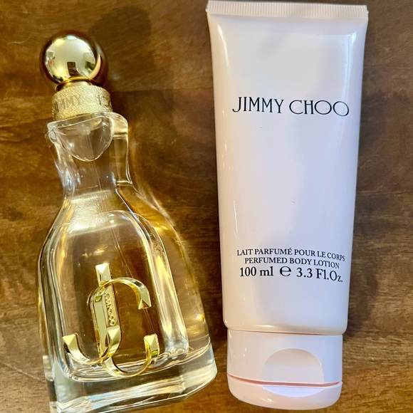 Jimmy Choo Other - Jimmy Choo Eau de Parfum 2 fl oz & Jimmy Choo Parfum Body Lotion